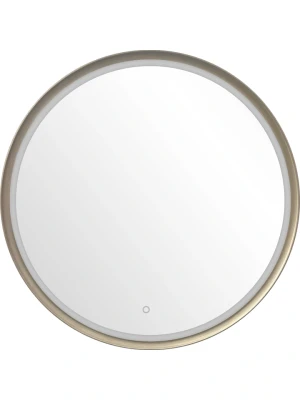 Spogulis ar LED apgaismojumu Ø 80 cm, 36W, 3CCT